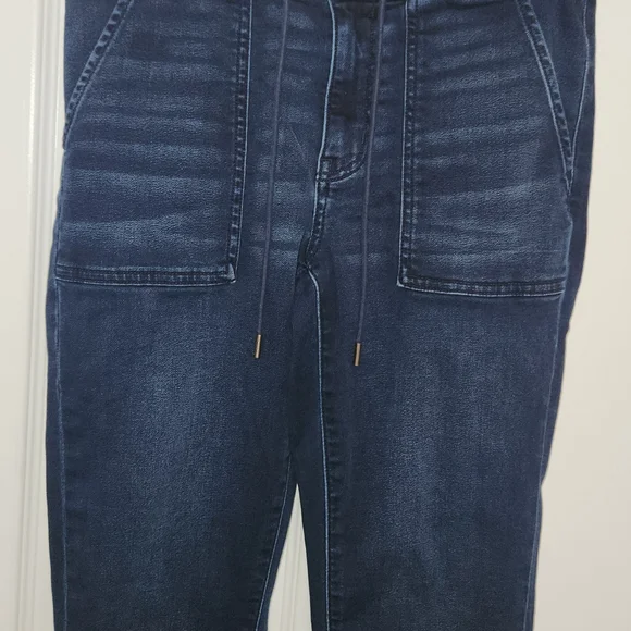 American Eagle Outfitters Soft Knit Denim Joggers - Picture 2 of 7